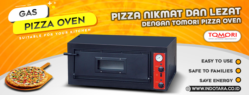 Pizza nikmat dan lezat dengan Tomori Pizza Oven